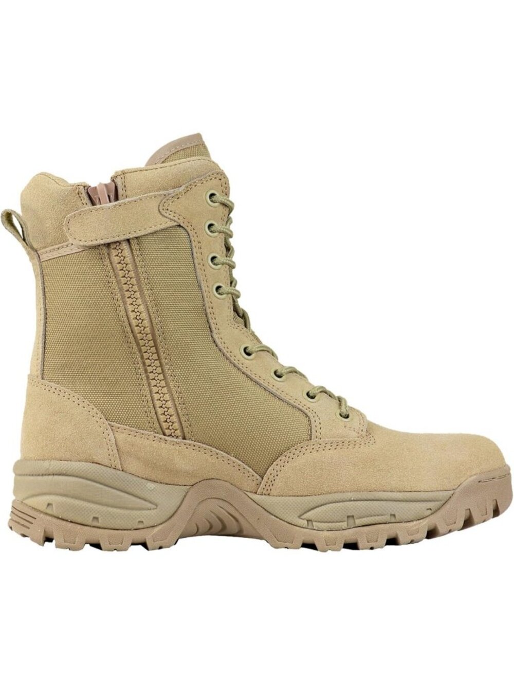 Lightweight Tactical Work Boots with Side Zipper – Durable, Comfortable